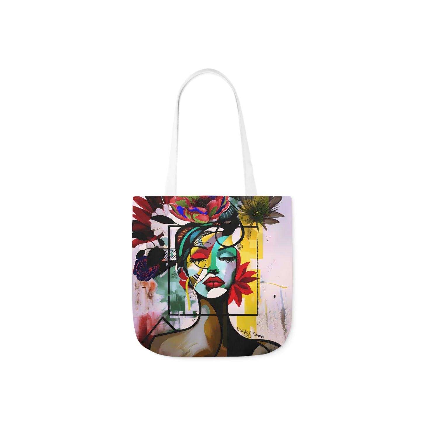 Urban Essence (Canvas Tote Bag, 5-Color Straps)