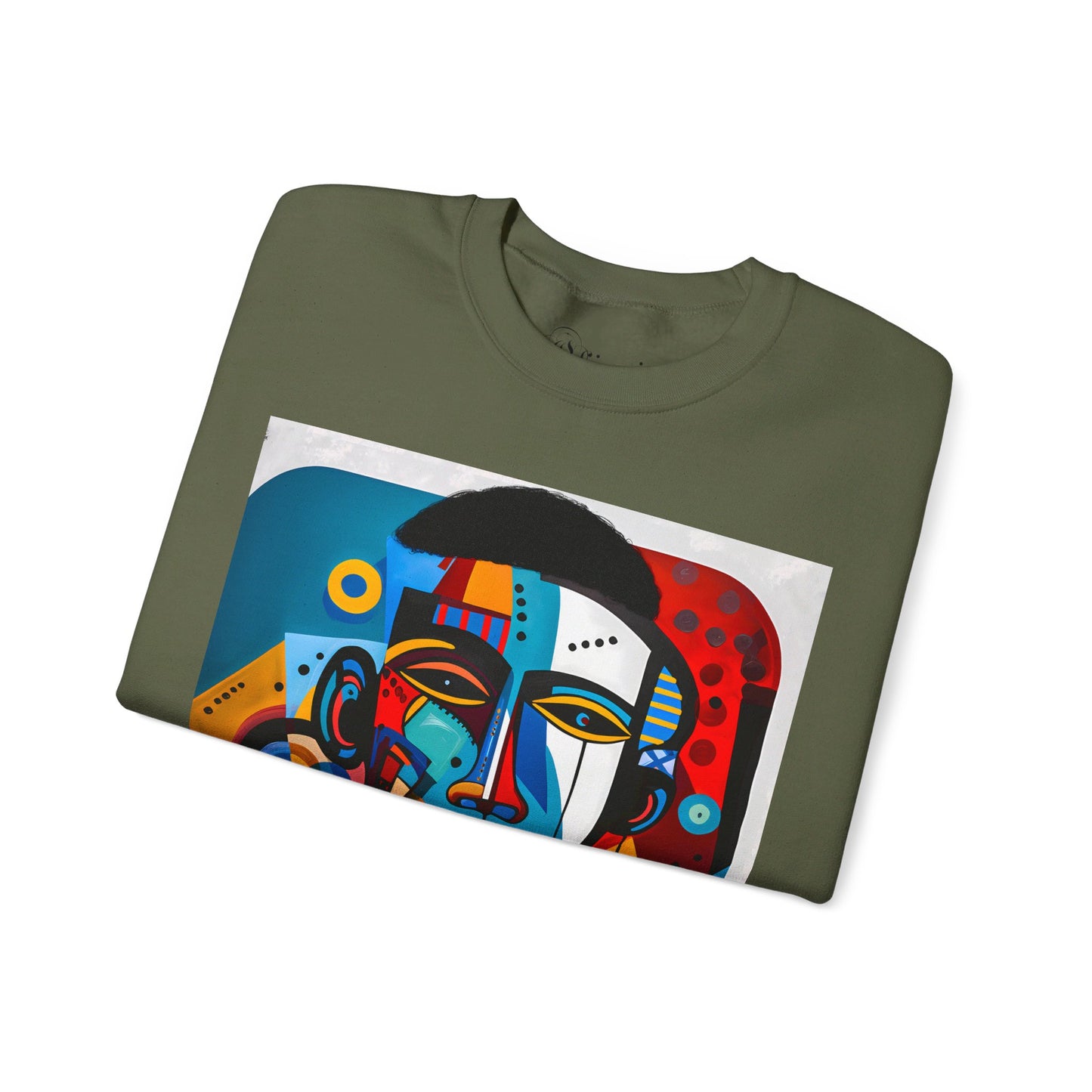 King Shaka (Unisex Heavy Blend Long Sleeve Crew Neck Sweatshirt)