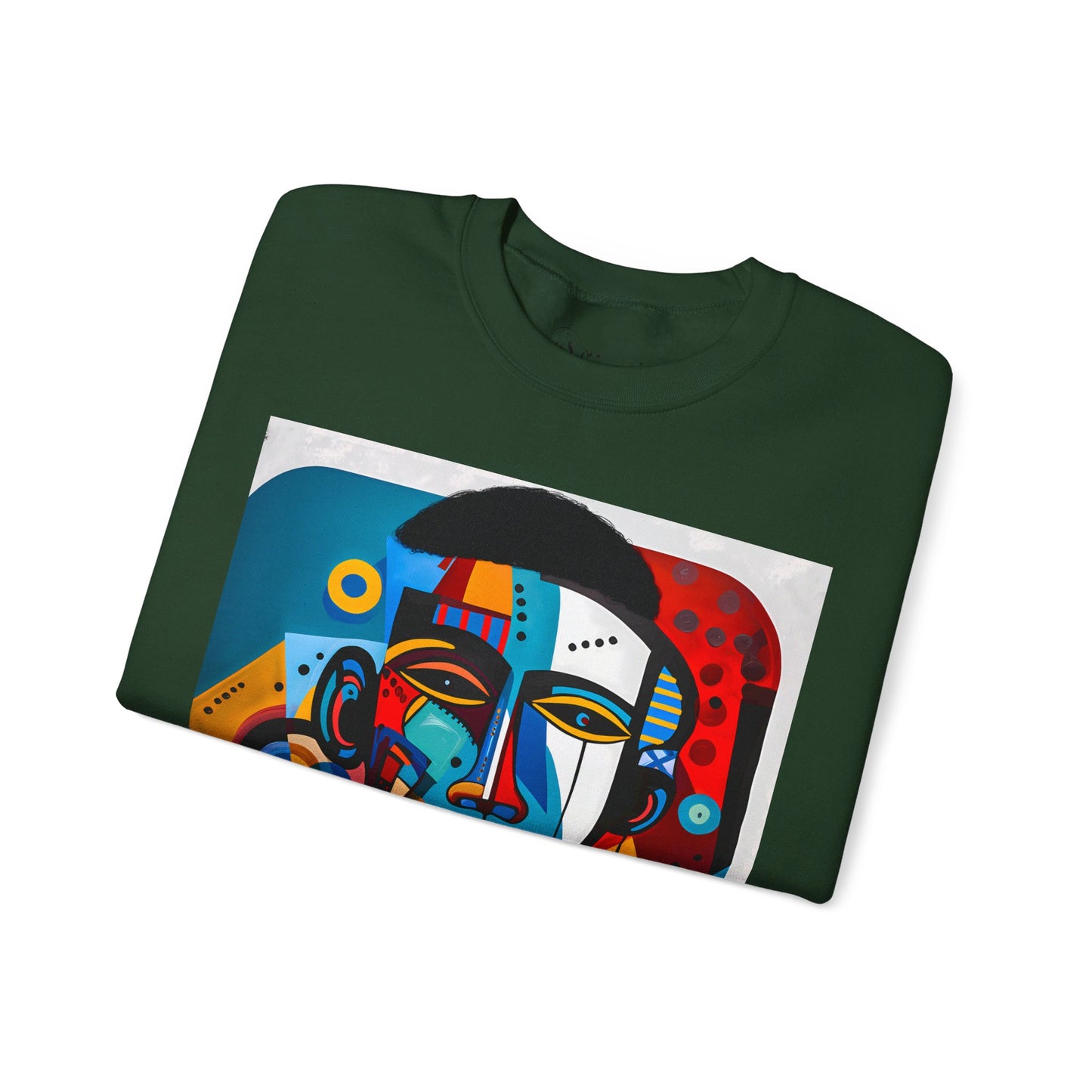 King Shaka (Unisex Heavy Blend Long Sleeve Crew Neck Sweatshirt)