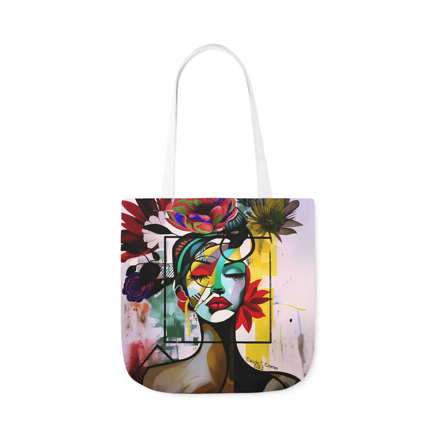 Urban Essence (Canvas Tote Bag, 5-Color Straps)