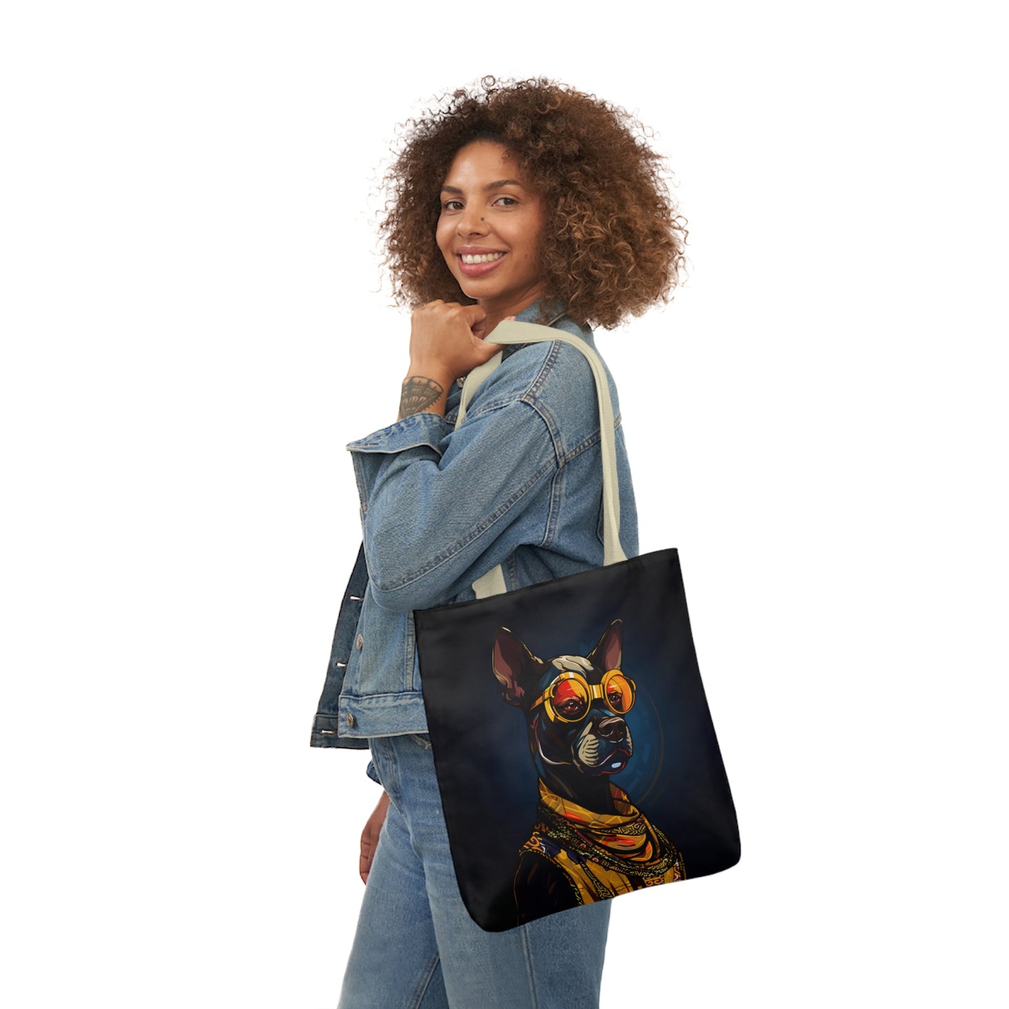 Nkita Mbu (Canvas Tote Bag, 5-Color Straps)