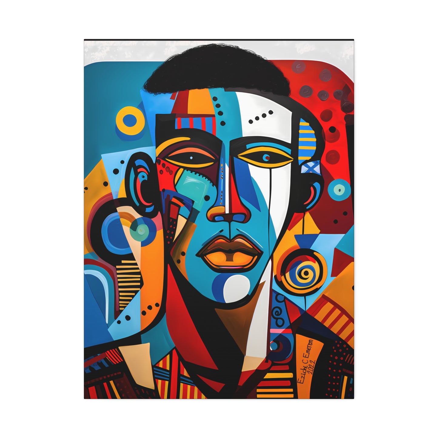 King Shaka (Stretched Canvas Print)