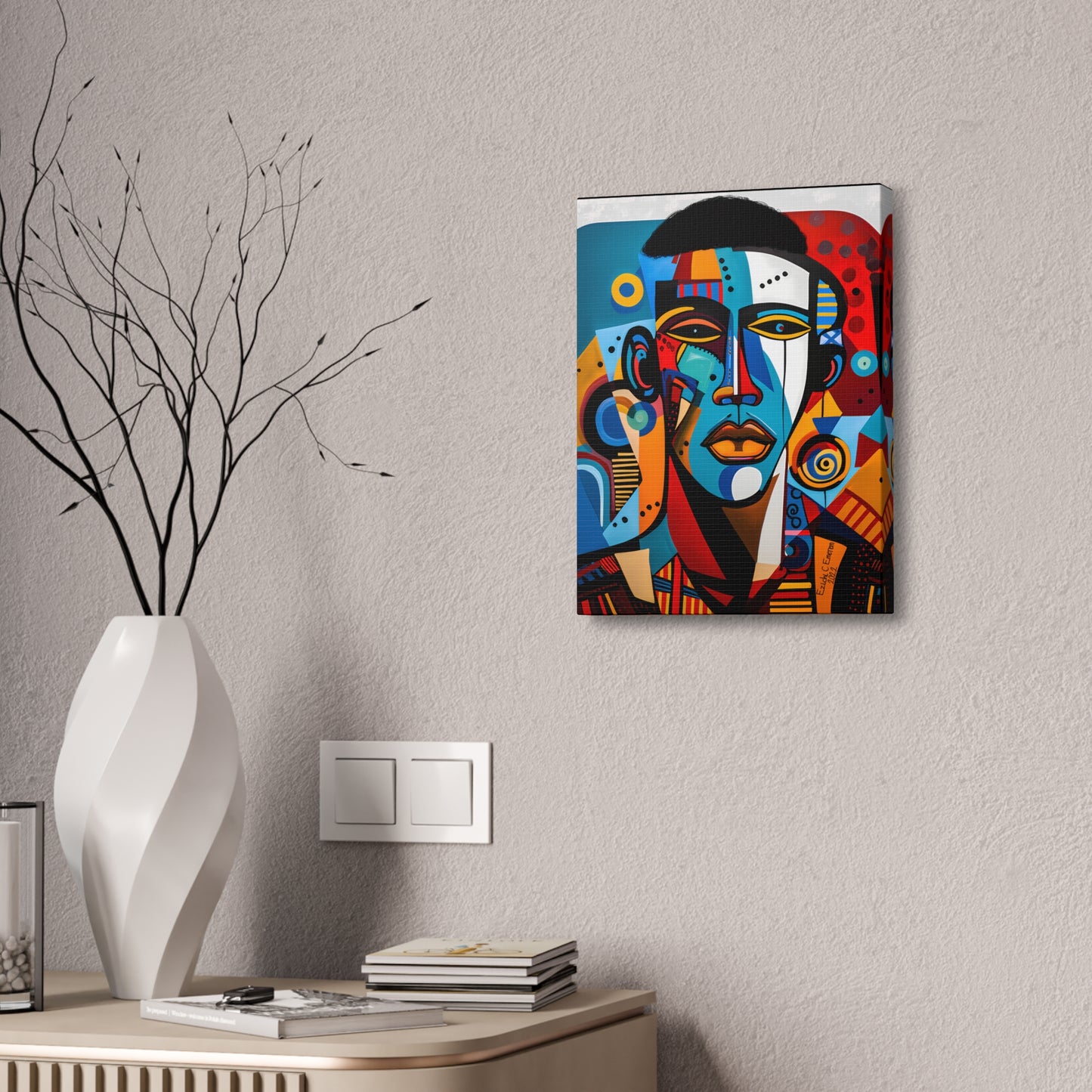 King Shaka (Stretched Canvas Print)