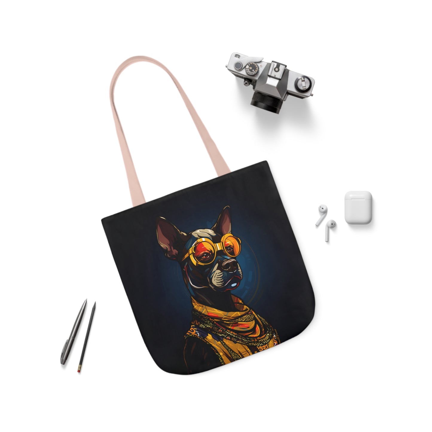 Nkita Mbu (Canvas Tote Bag, 5-Color Straps)