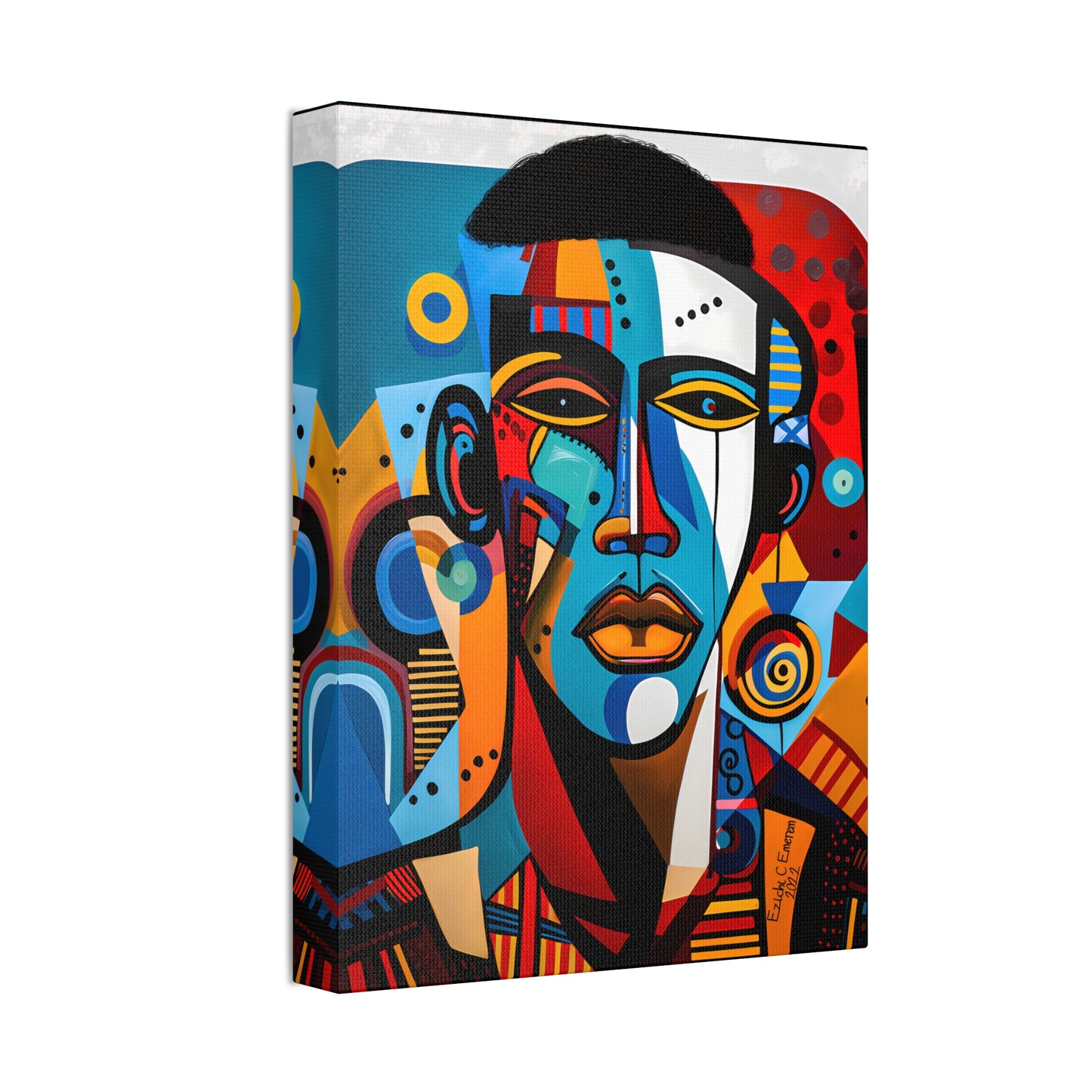 King Shaka (Stretched Canvas Print)