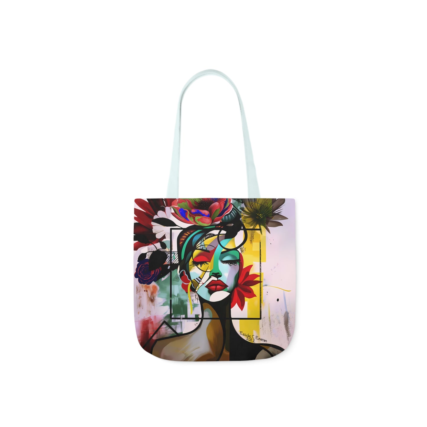 Urban Essence (Canvas Tote Bag, 5-Color Straps)
