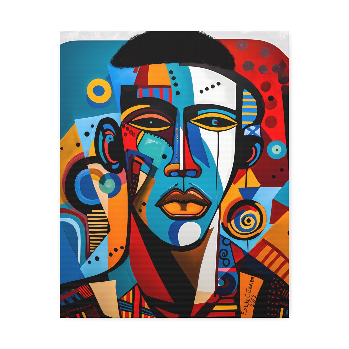 King Shaka (Stretched Canvas Print)