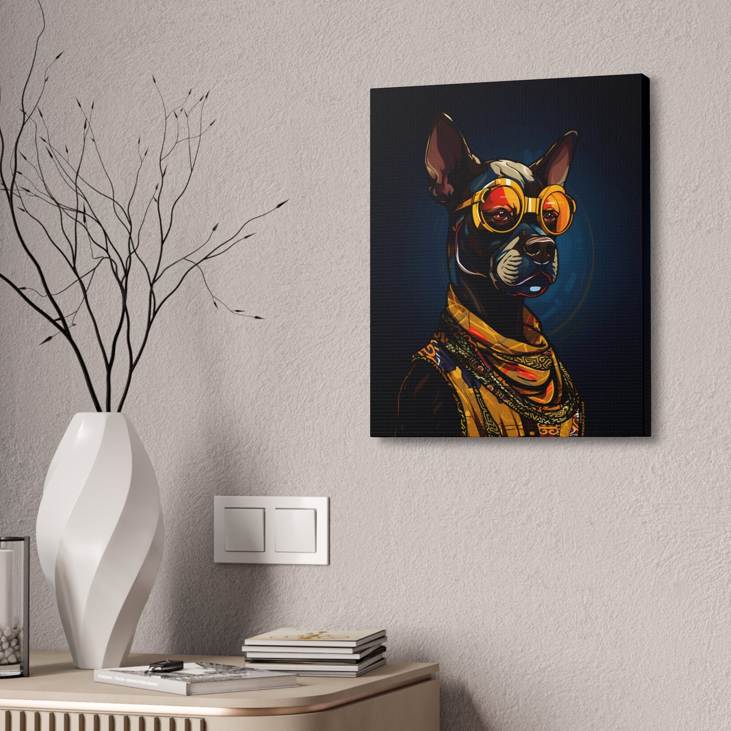 Nkita Mbu (Stretched Canvas Print)