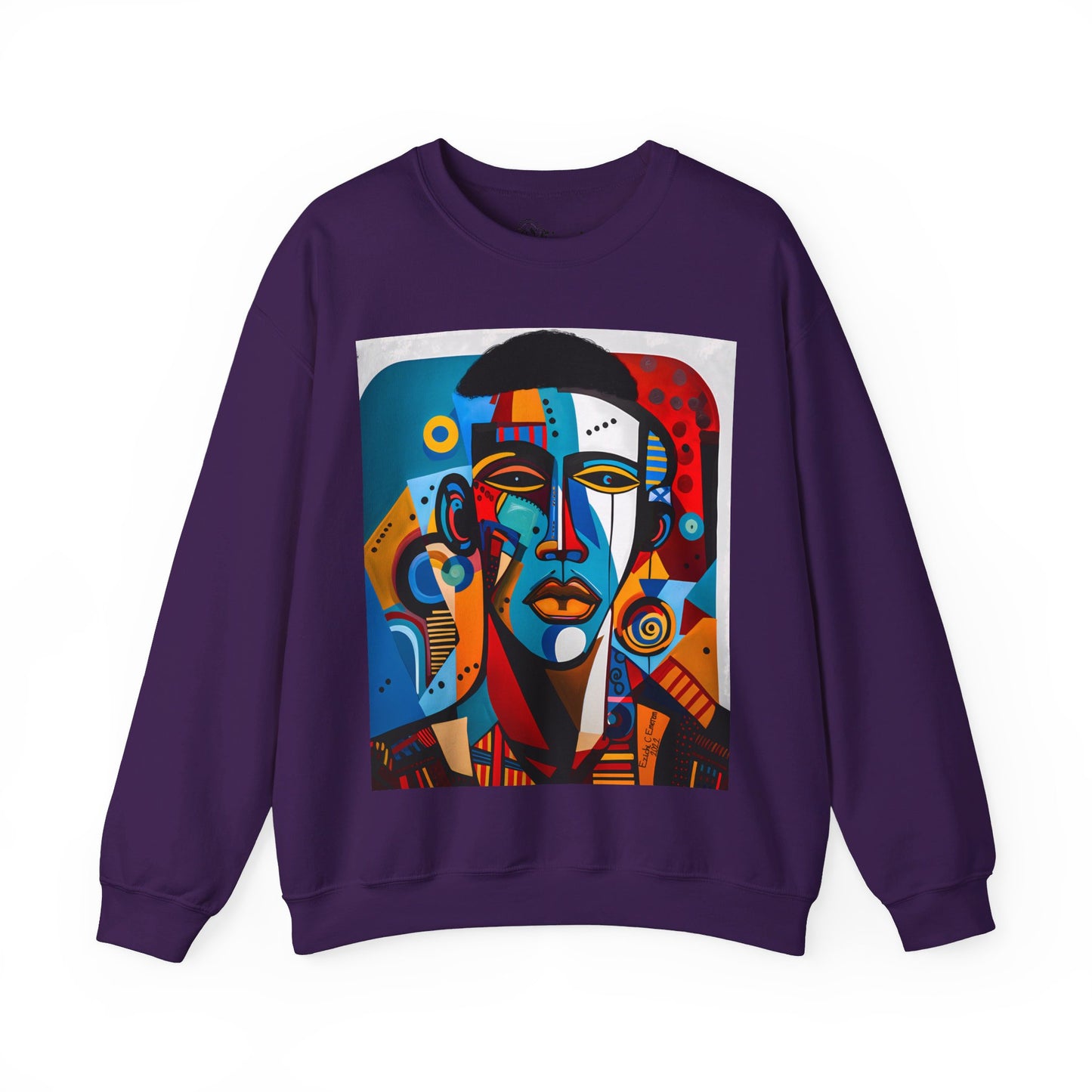 King Shaka (Unisex Heavy Blend Long Sleeve Crew Neck Sweatshirt)