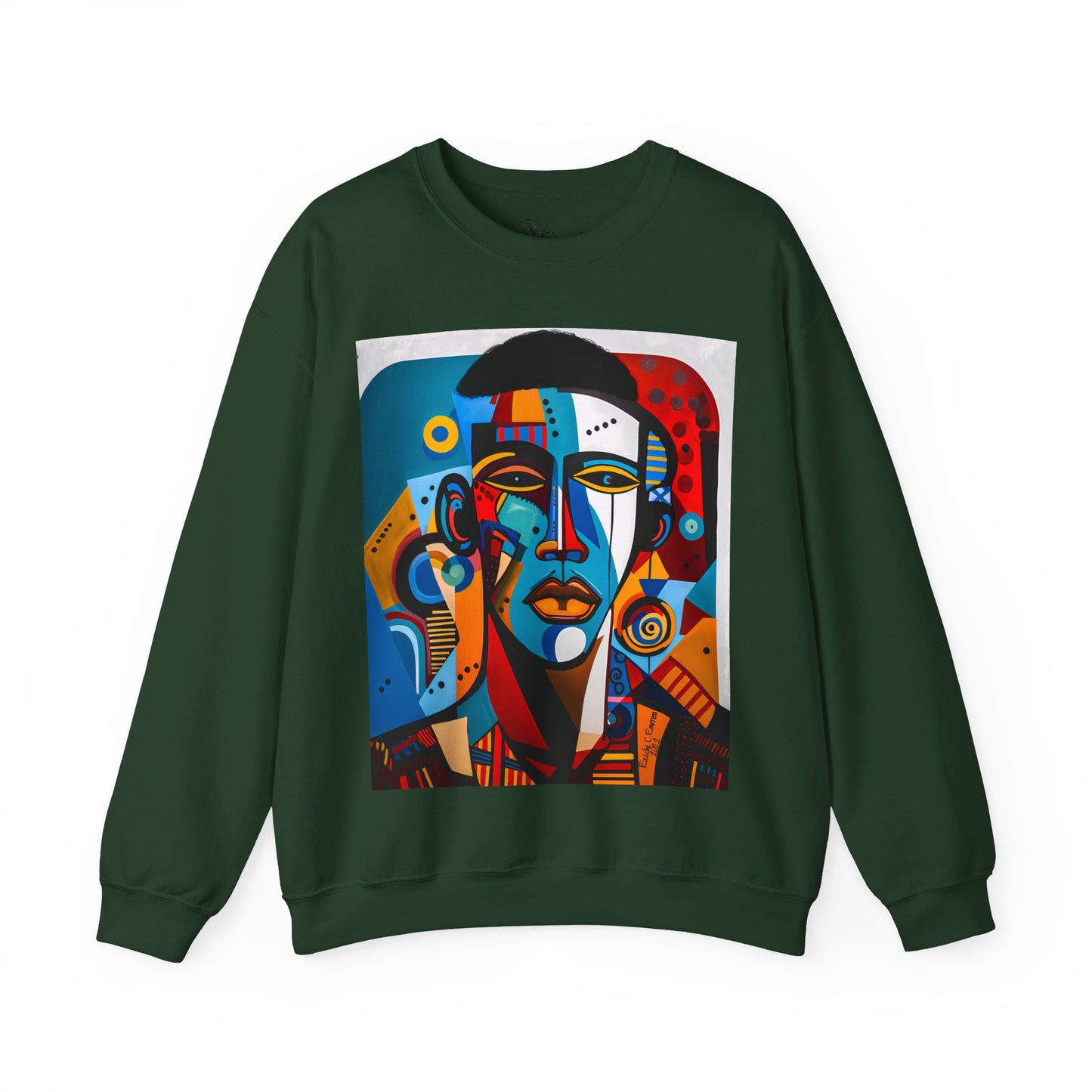 King Shaka (Unisex Heavy Blend Long Sleeve Crew Neck Sweatshirt)