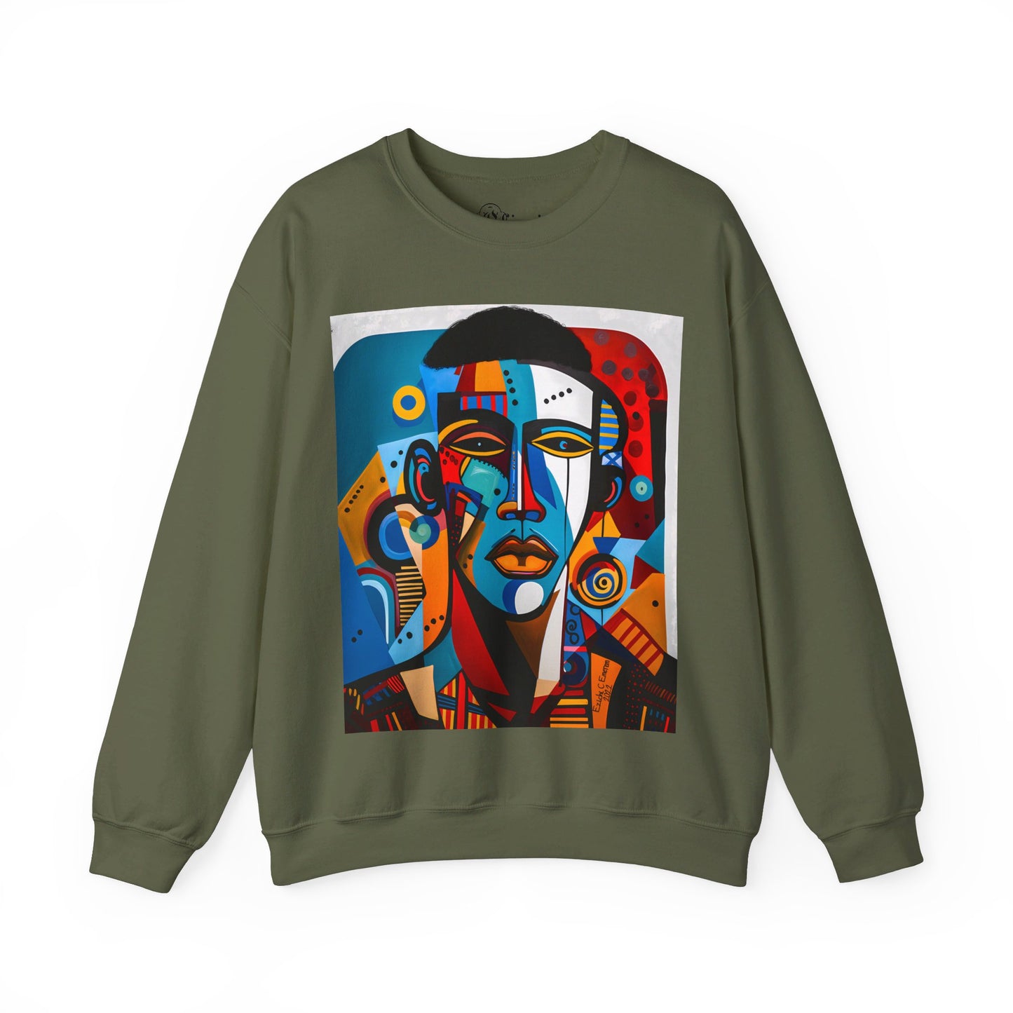 King Shaka (Unisex Heavy Blend Long Sleeve Crew Neck Sweatshirt)