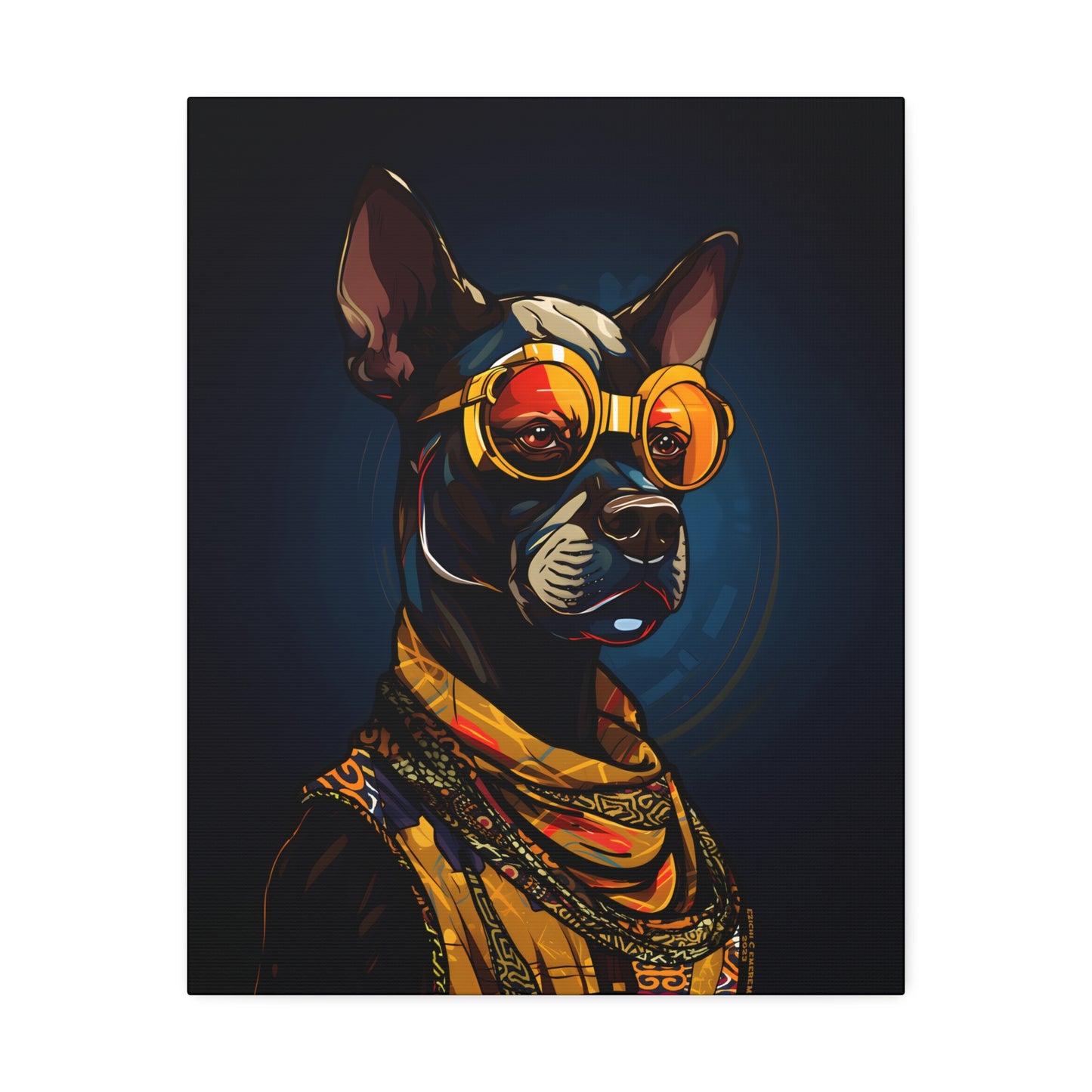 Nkita Mbu (Stretched Canvas Print)