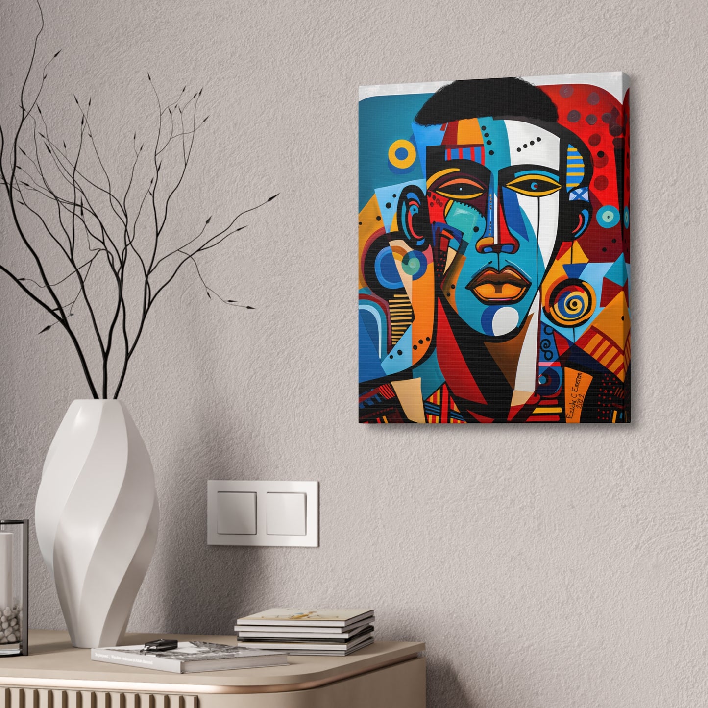 King Shaka (Stretched Canvas Print)