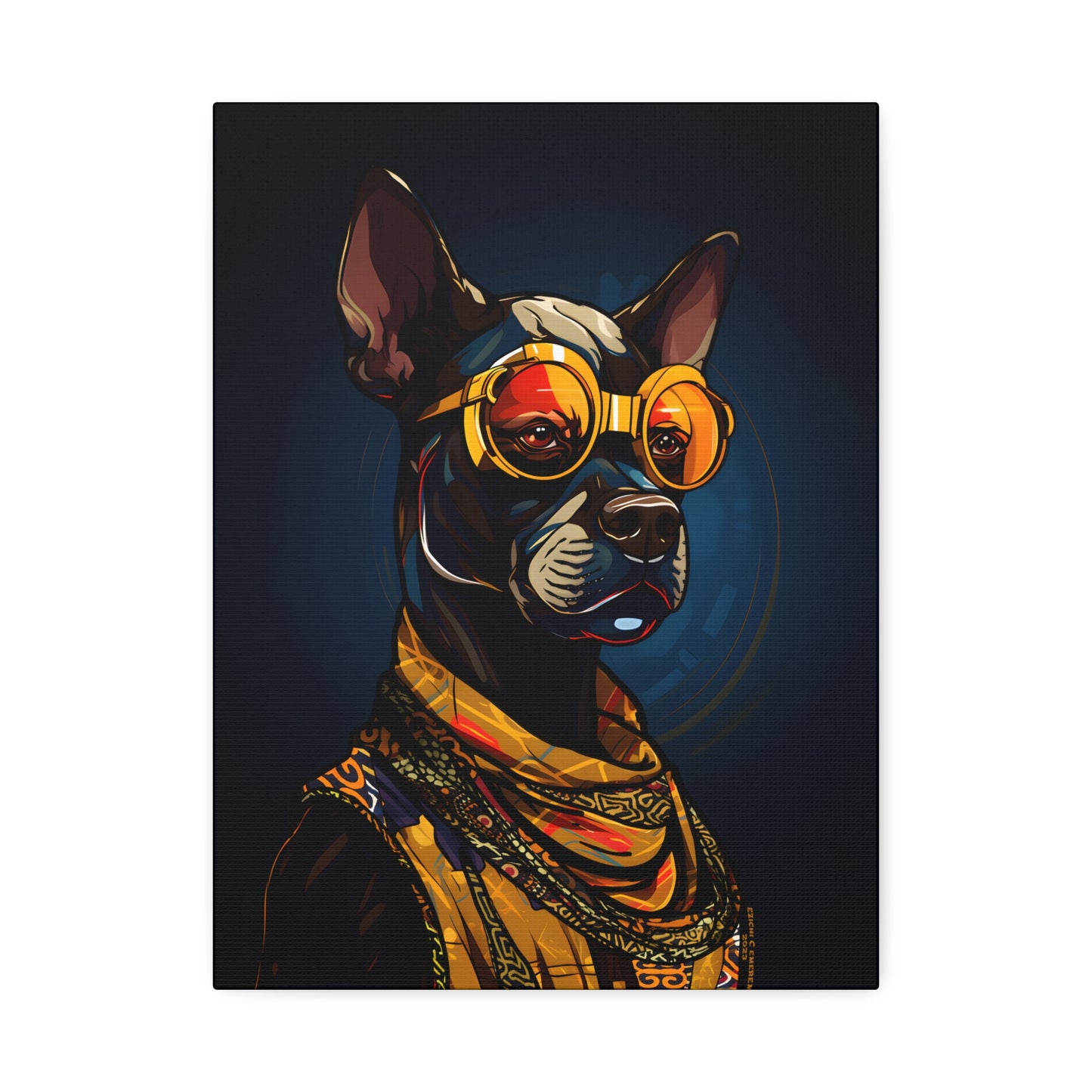 Nkita Mbu (Stretched Canvas Print)