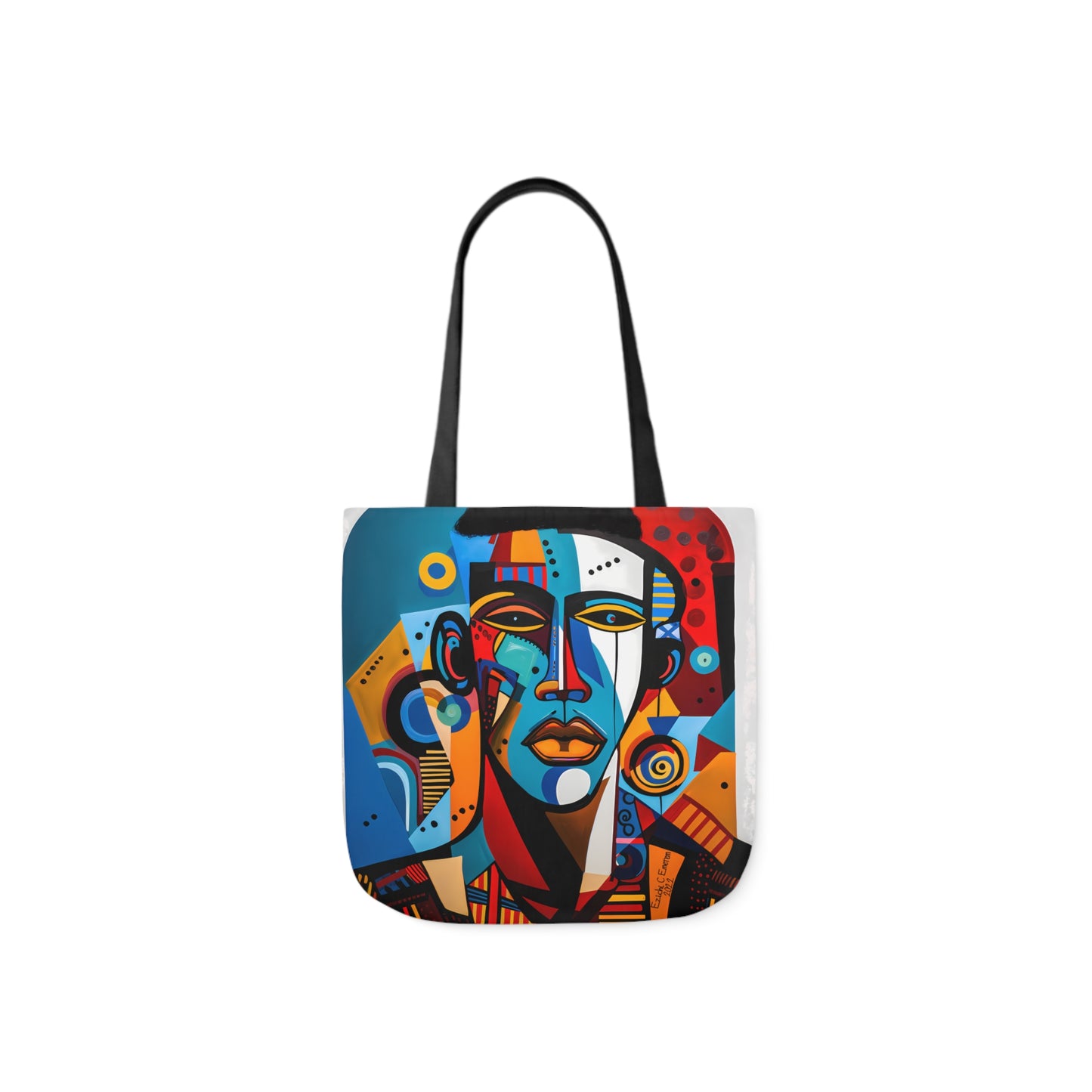 King Shaka (Canvas Tote Bag, 5-Color Straps)