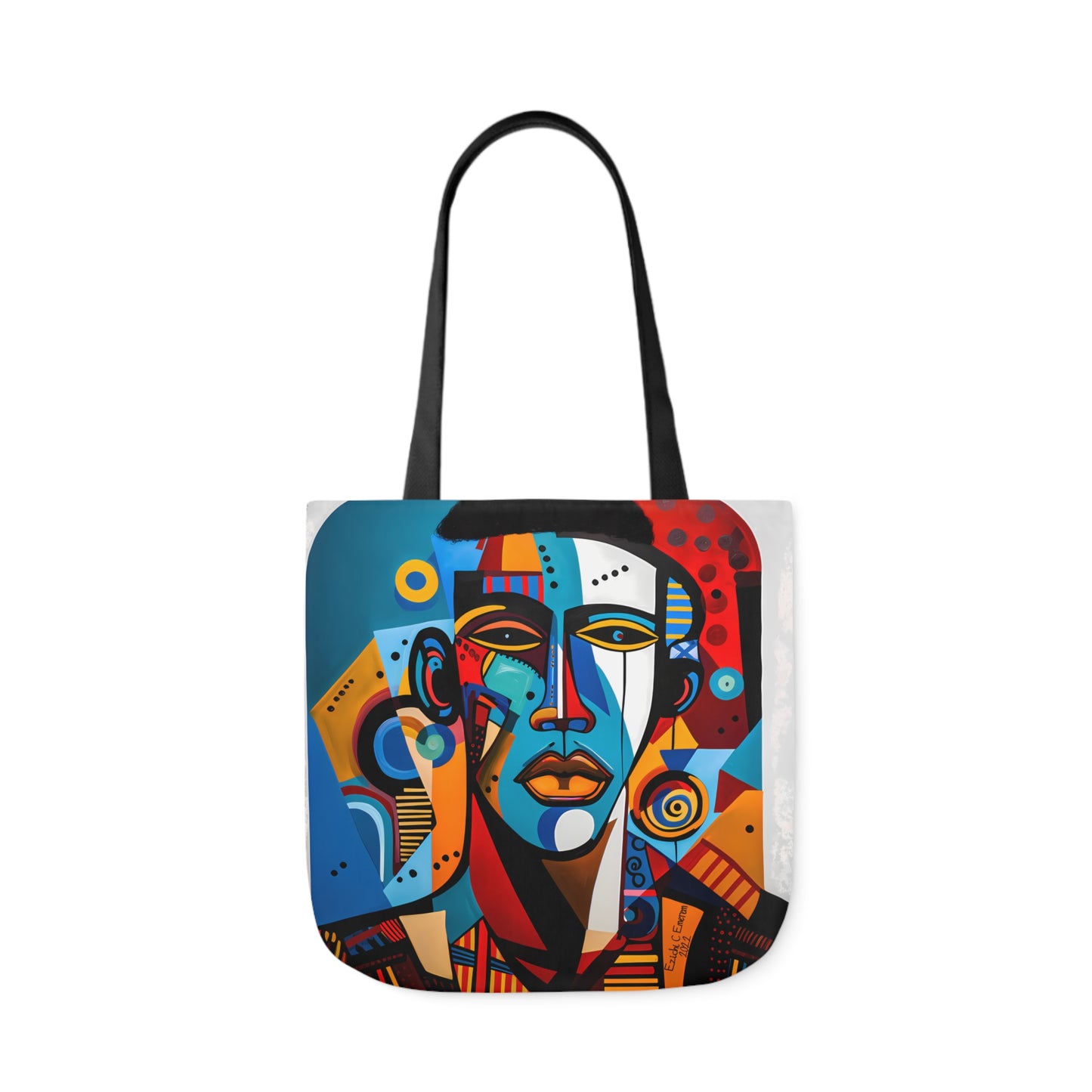 King Shaka (Canvas Tote Bag, 5-Color Straps)