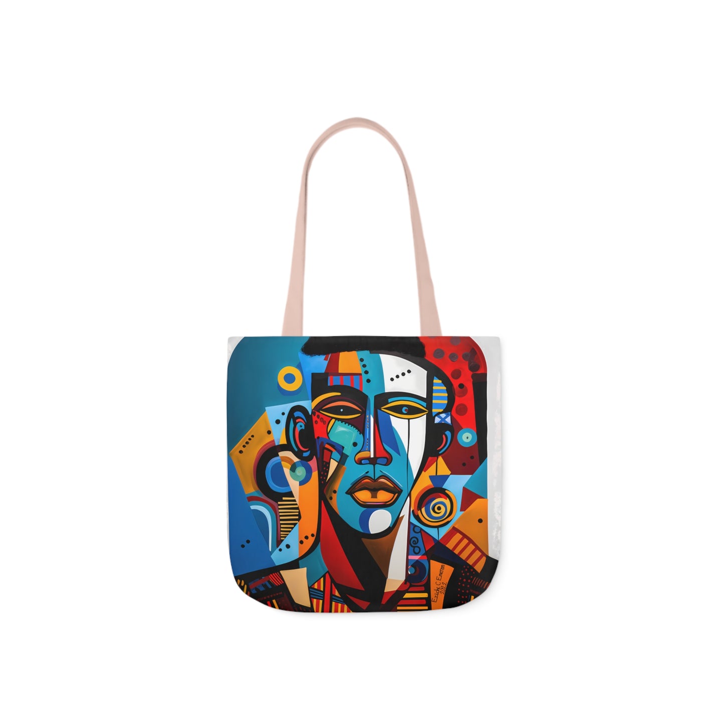 King Shaka (Canvas Tote Bag, 5-Color Straps)