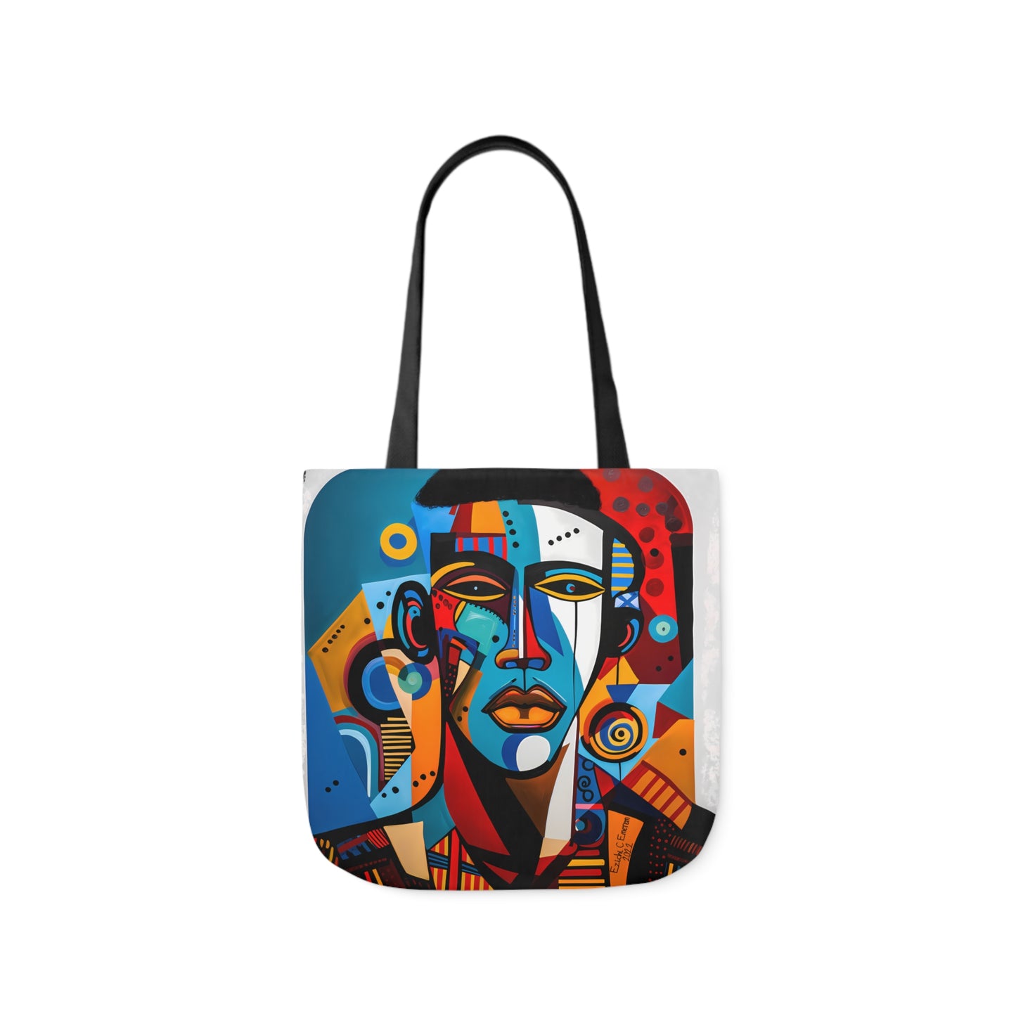 King Shaka (Canvas Tote Bag, 5-Color Straps)