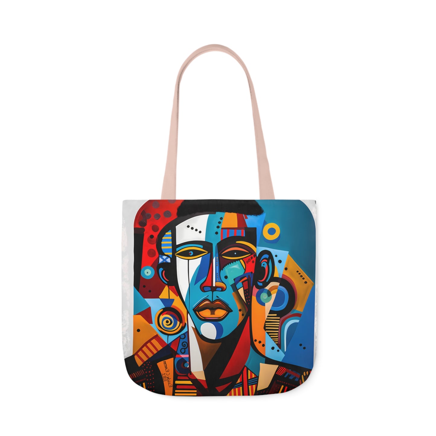 King Shaka (Canvas Tote Bag, 5-Color Straps)