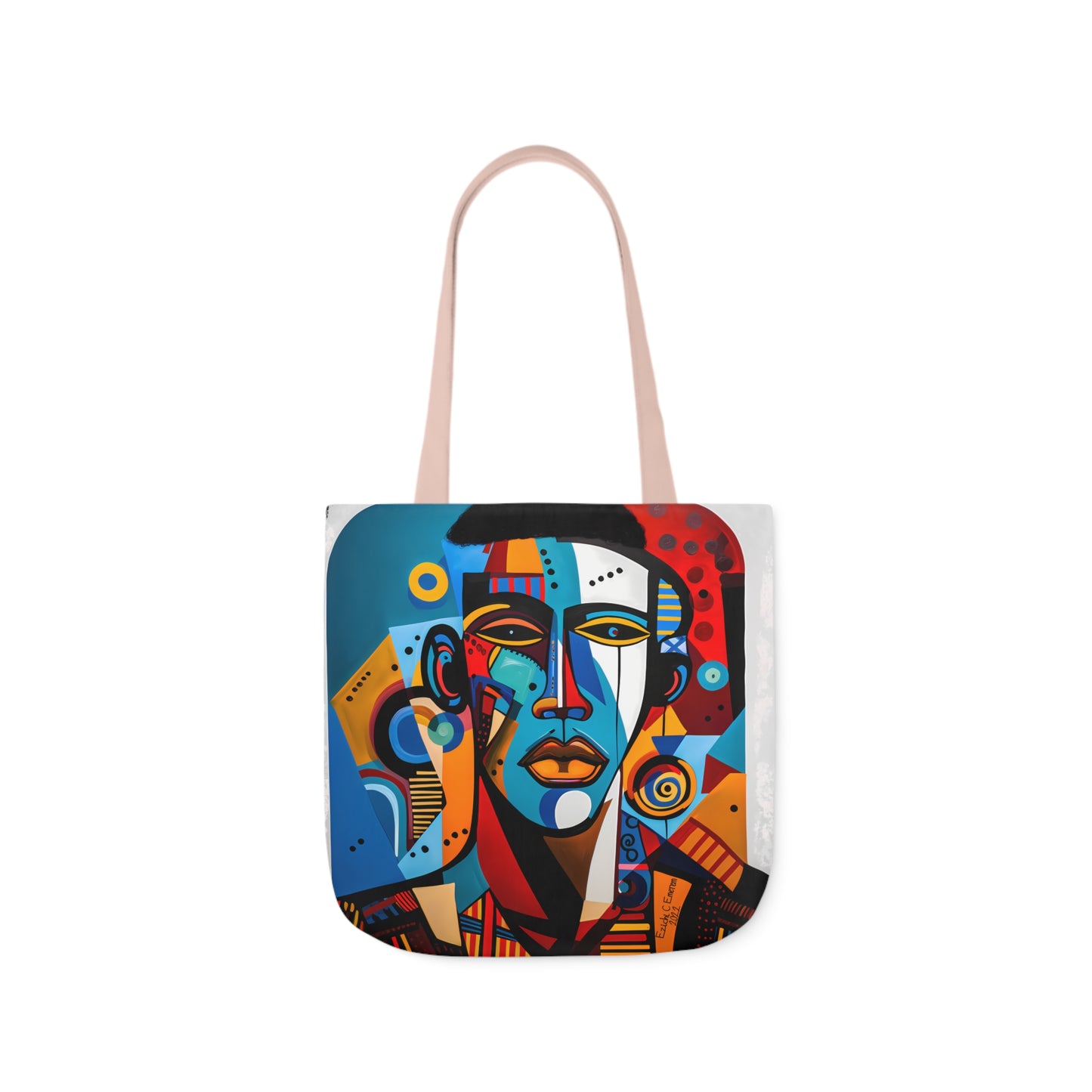 King Shaka (Canvas Tote Bag, 5-Color Straps)