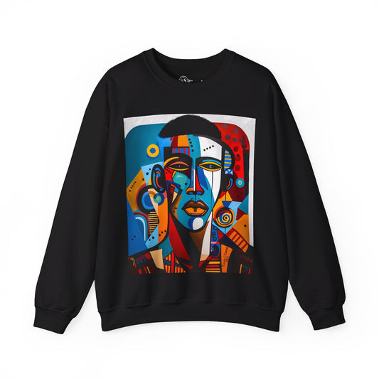 King Shaka (Unisex Heavy Blend Long Sleeve Crew Neck Sweatshirt)