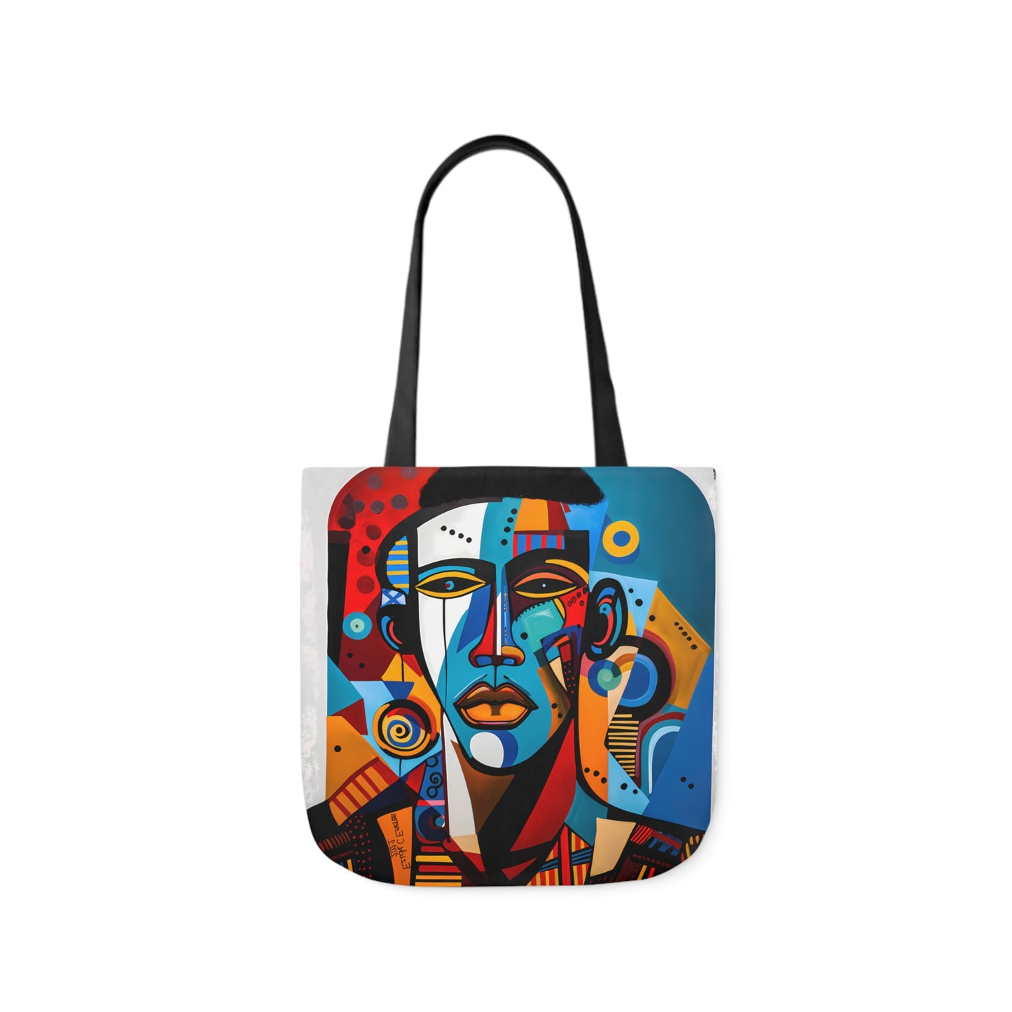 King Shaka (Canvas Tote Bag, 5-Color Straps)