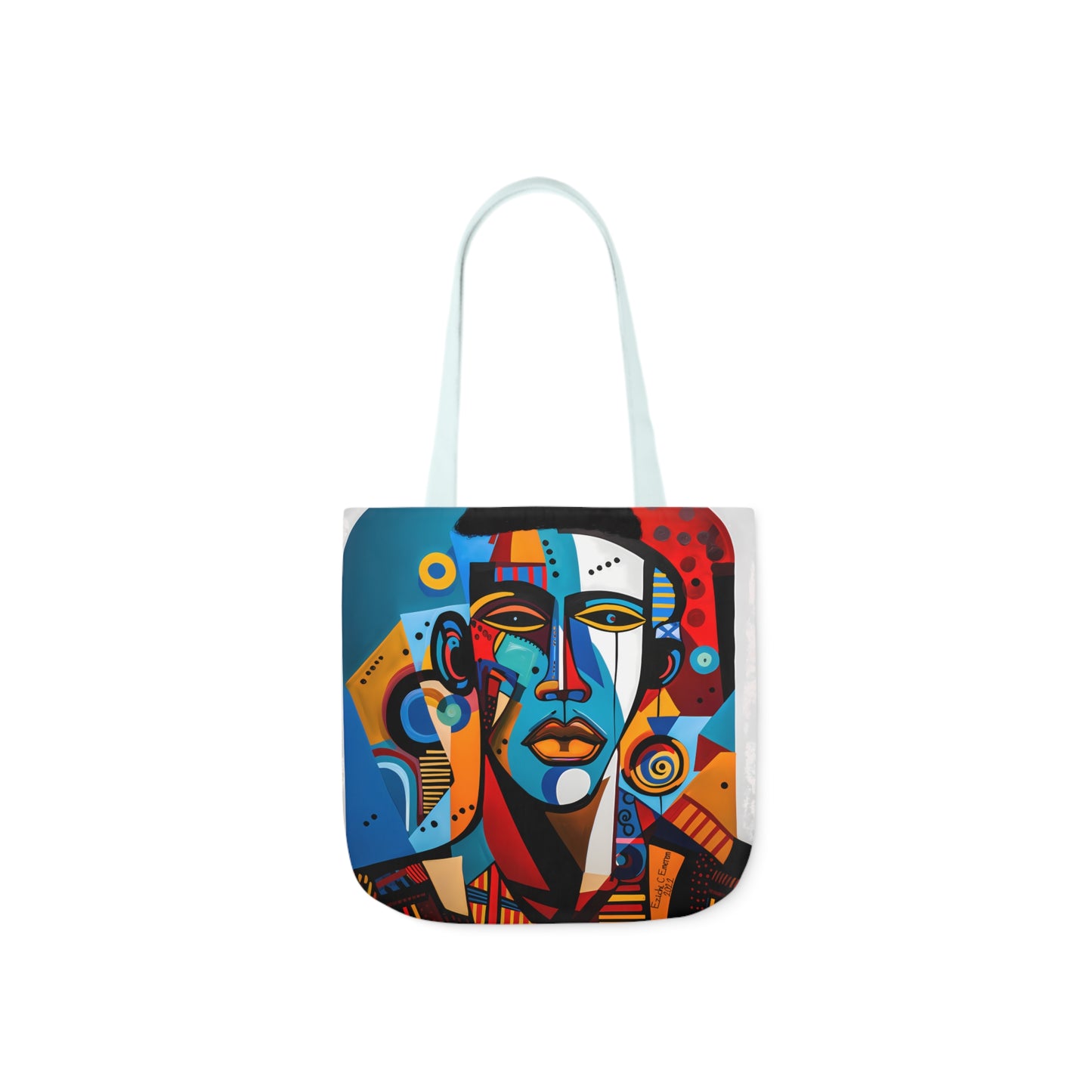 King Shaka (Canvas Tote Bag, 5-Color Straps)