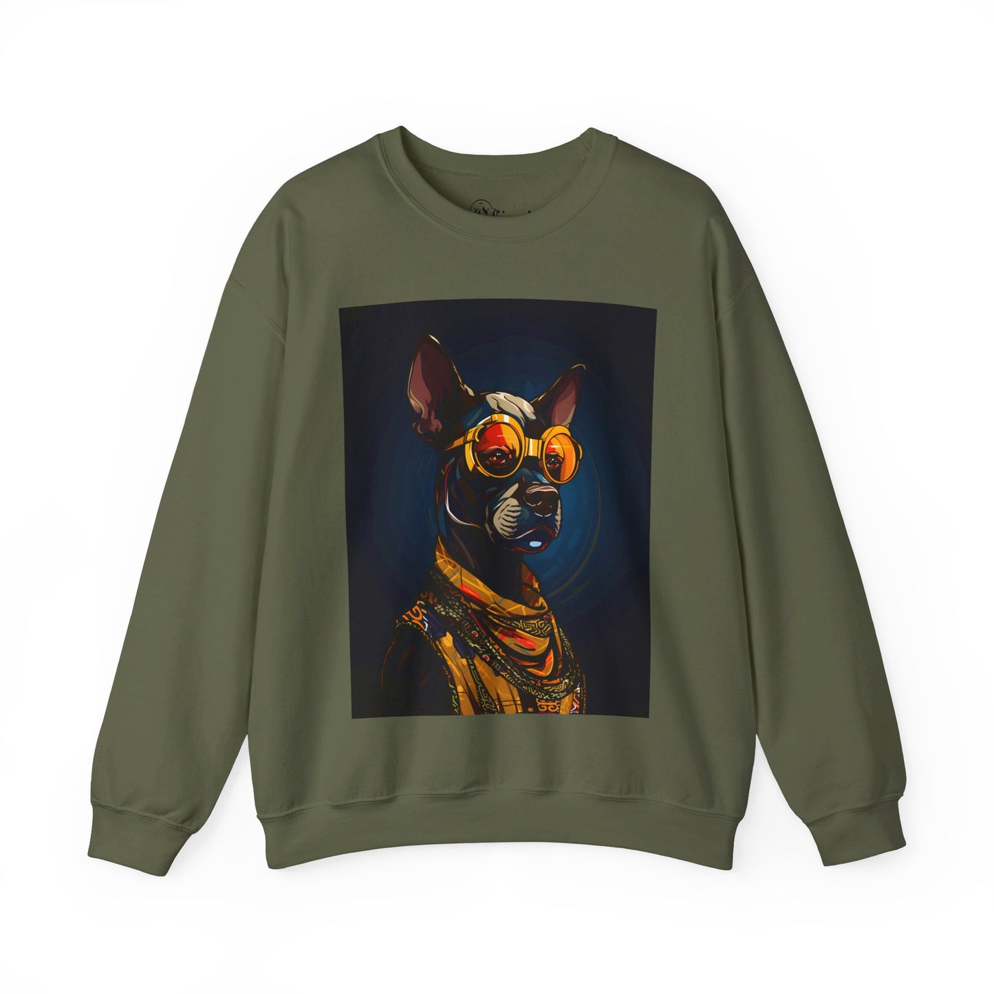 Nkita Mbu (Unisex Heavy Blend Long Sleeve Crew Neck Sweatshirt)