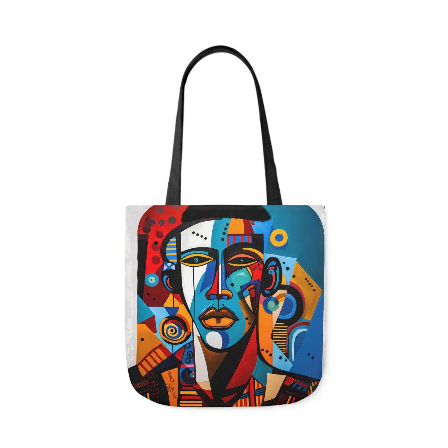 King Shaka (Canvas Tote Bag, 5-Color Straps)