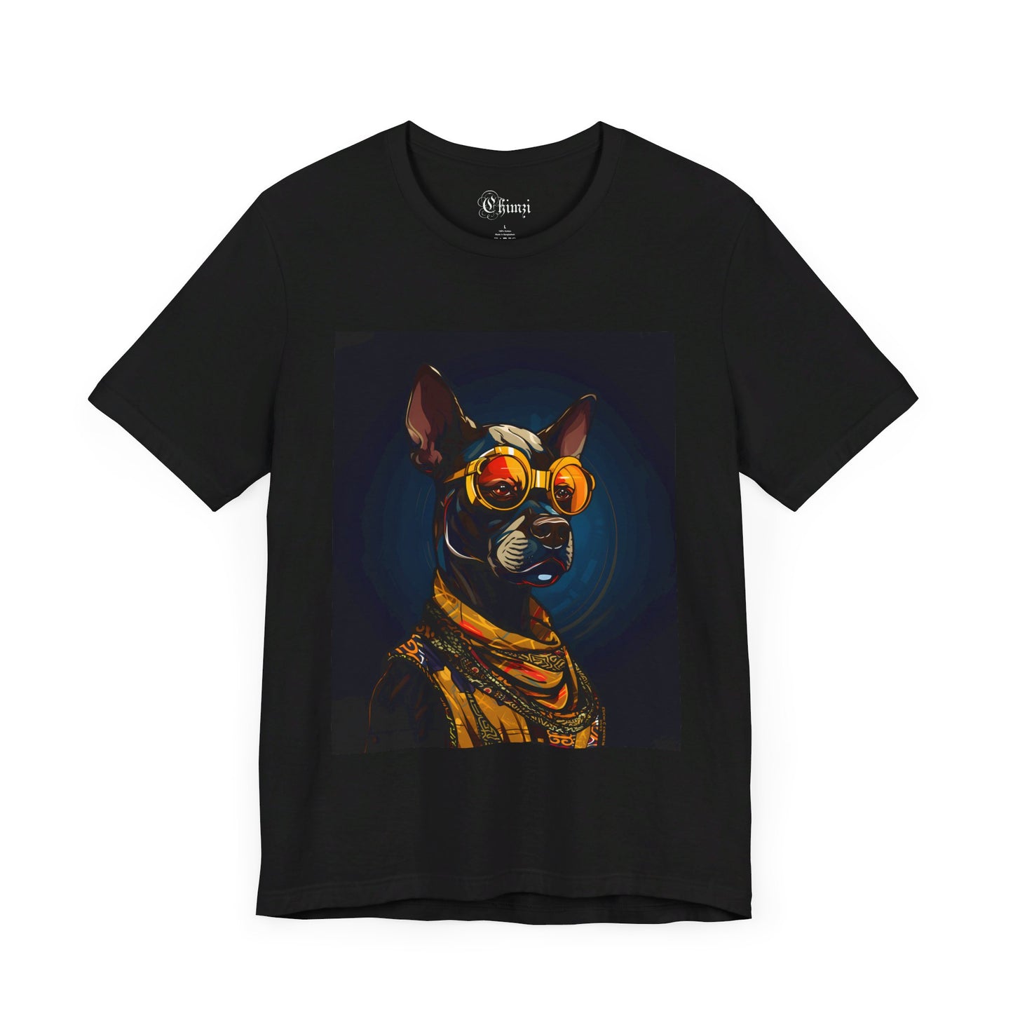 Nkita Mbu (Unisex Jersey Short Sleeve Crew Neck T-Shirt with Black Art Design)