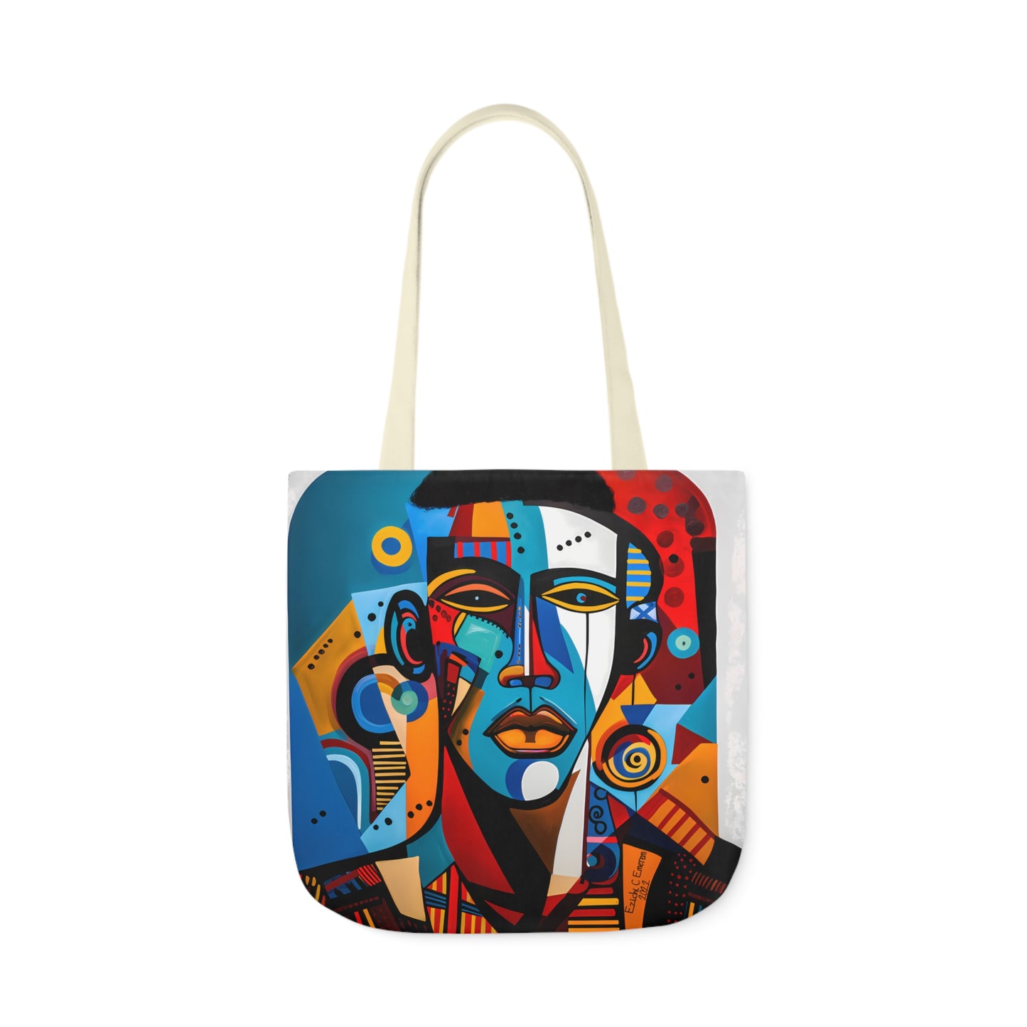 King Shaka (Canvas Tote Bag, 5-Color Straps)