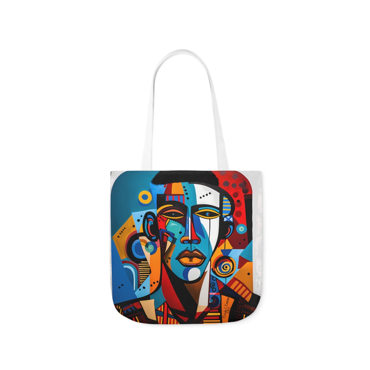 King Shaka (Canvas Tote Bag, 5-Color Straps)